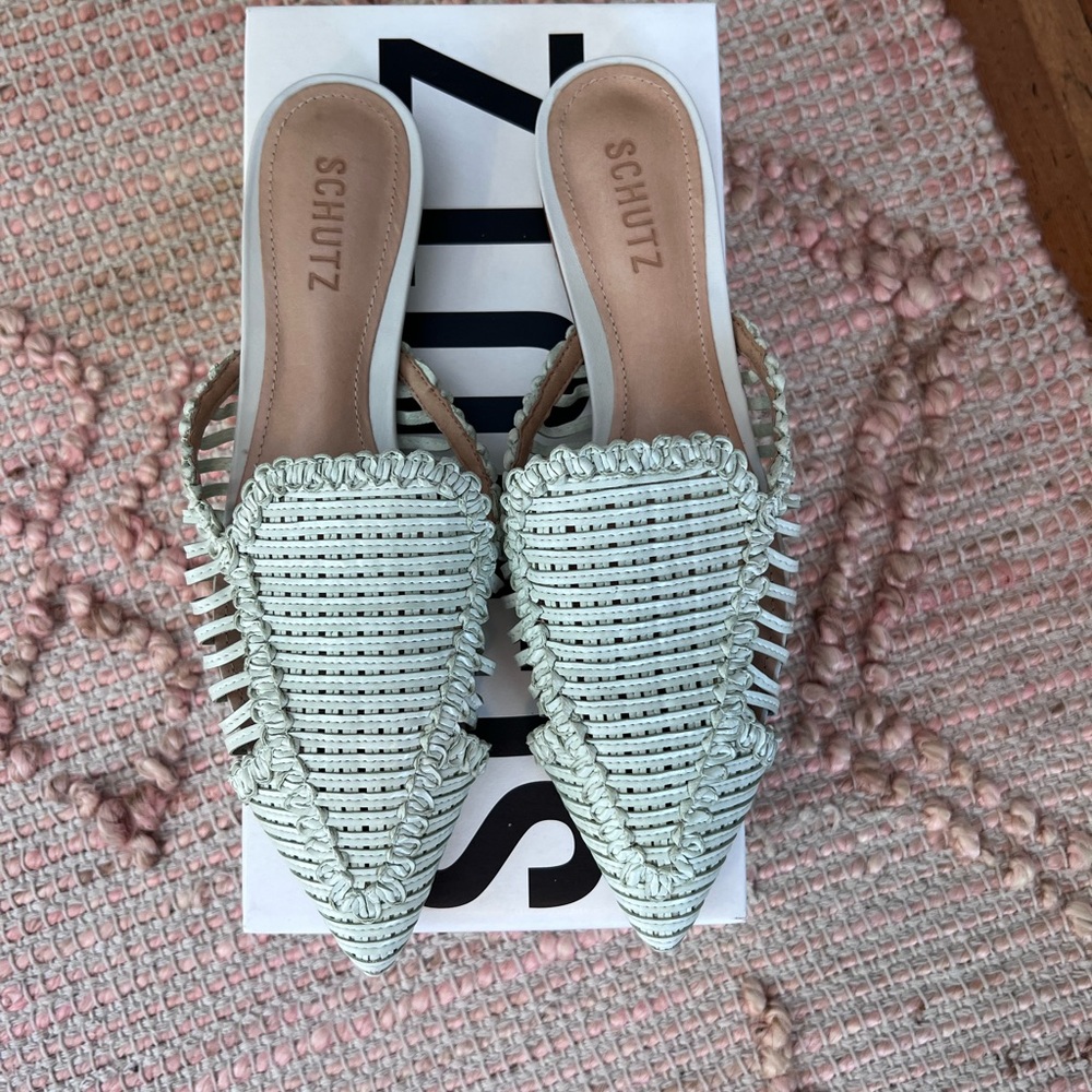 Schutz Marli huarache mule - 7.5
